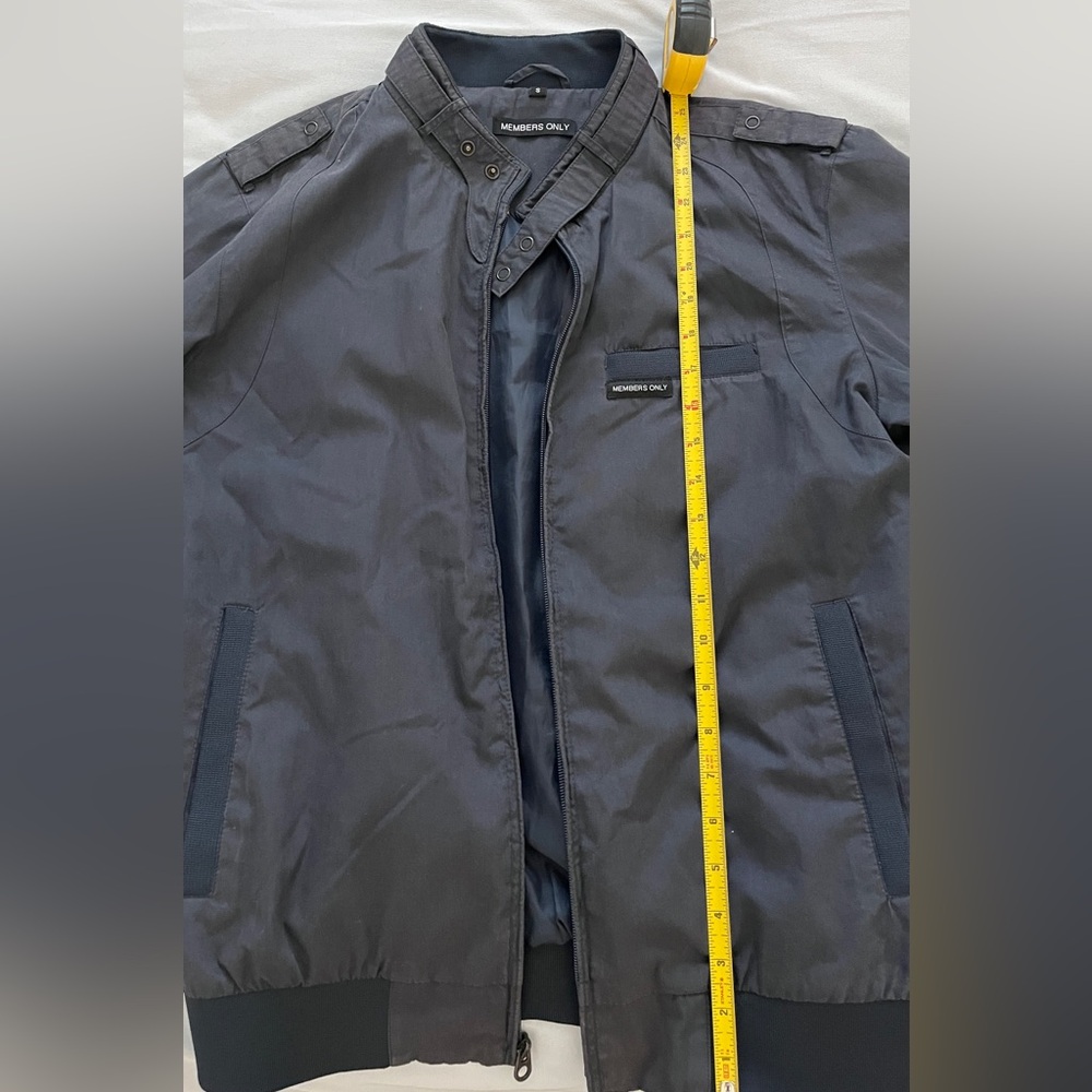 Vintage Members Only Jacket Navy Blue